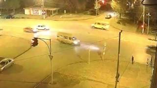 ДТП (авария г. Волжский) пр. Ленина ул. Космонавтов 10-11-2016 21-28