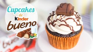 Cupcakes de Kinder Bueno | Quiero Cupcakes!