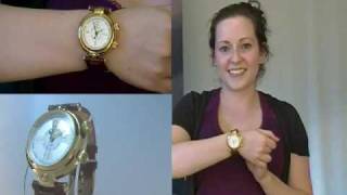 Buran Russian Alarm Wrist Watch Model Demonstration