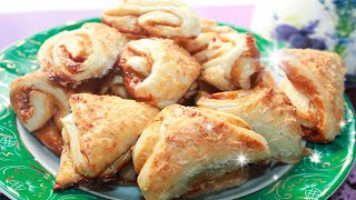 САМАЯ БЫСТРАЯ ВЫПЕЧКА! СЛАДКИЕ ТРЕУГОЛЬНИКИ С НАЧИНКОЙ «МОМЕНТАЛЬНЫЕ»
