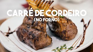 Carré de Cordeiro no forno é fácil