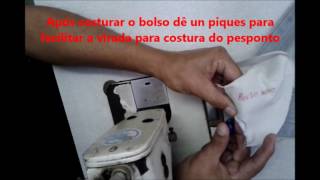 TROCANDO O FORRO DO BOLSO DE CALÇA JEANS: 1 E 2