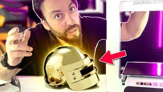 GERÇEK PUBG KASKI BASTIM! 3D Yazıcıda