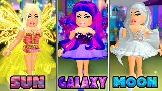 SUN, GALAXY, AND MOON GODDESS TRANSFORMATION!