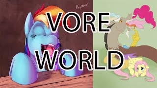Vore World : Watching some my little pony vore today