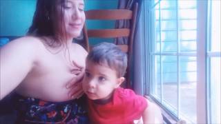 [Health Breastfeeding] peaceful Breastfeeding of a young child