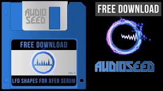 AudioSeed - FREE LFO Shapes Vol.1 For Xfer SERUM