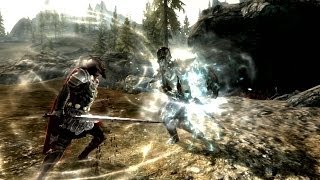 Skyrim Battles - Talos vs The Ebony Warrior [Master Settings]