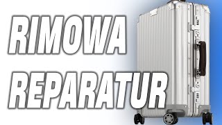 Rimowa Trolley kaputt ? Wir können helfen ! Rimowa Koffer Reparatur Schweißen Reisekoffer