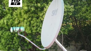 ✔COMO VER CANALES HDTV CON UNA ANTENA PARABOLICA , fácil de hacer, plasma led lcd 3D