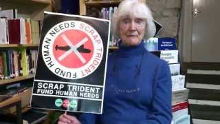 84 Years Young SNP Woman to Bockade Nuclear Weapon Base