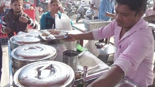 4 Roti, Dal Makhni with Raita & Chole @ 50 Rs |  Economic Veg Thali |  Long Live India