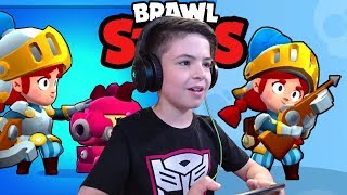 DRAGON KNIGHT JESSIE SKIN - BIG GAME GAMEPLAY - Brawl Stars