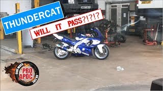 Yamaha YZF600R Thundercat - will it pass the MOT?