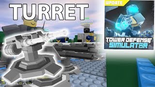 NEW TURRET TOWER/GAMEMODES | Tower Defense Simulator