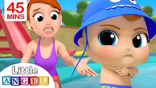 No No Swimming! | Baby John's Water Adventures & More Nursery Rhymes by Little Angel