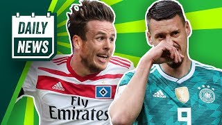 Wagner beendet Deutschland-Karriere! Müller zu Schalke? PSG: 322 Millionen für Neymar! Daily News