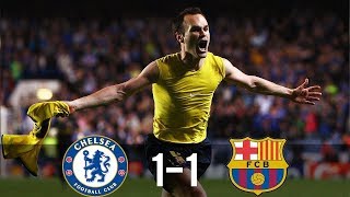 Chelsea vs Barcelona (1-1) Champions League
