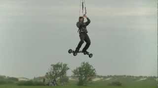 Kiting-Benny Flysurfer Freestyle Kitelandboarding Schillig Himmelfahrt 2012