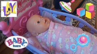 Дочки-Матери Пеленаем малышку Беби Бон Эмили Куклы Пупсики Видео для детей