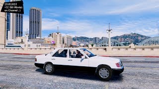 Mercedes-Benz W124 300D '1992  Test Drive GTA V