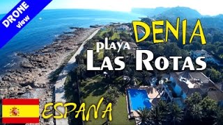 Playa de Las Rotas - Beach in Denia, Spain