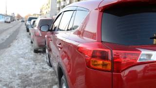 АВТоДОП Дефлекторы окон и капота Тоёта Рав 4/Toyota Rav4 13-