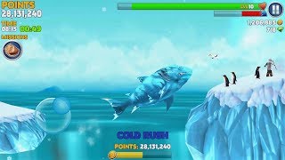 Hungry Shark Evolution Ice Shark Android Gameplay #35
