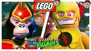 LEGO DC SUPER VILLAINS - NOVO PODER DO FLASH REVERSO E REAGINDO A FASE DO GORILA GRODD