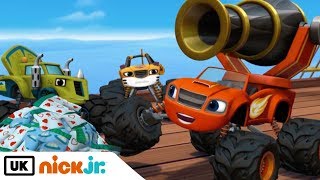 Blaze and the Monster Machines | Pegwheel the Pirate | Nick Jr. UK