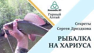 Хариус на тирольскую палочку Горный Алтай р Каракокша Команда 89