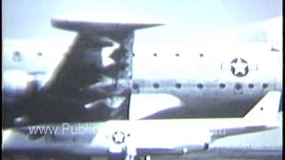 B-29 X-1A T-33 aircraft 1940's-1950's archival stock footage