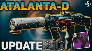 Atalanta-D Year 2 (SMG Buff 2.1.0) | Destiny 2 Black Armory