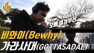 한국 힙합을 모르던 외국인에게 국힙 들려주고 바로 입덕 시킴 “비와이(Bewhy) - 가라사대(싱거운자두)(GOTTASADAE)” | Reaction | 해외반응 | 호주 워홀