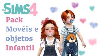 PACK de MÓVEIS de BEBE ..Infantil  ( TODDLER. KIDS )|| The sims 4 || PACK INFANTIL MOVÈIS ???