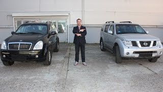 Вторые руки: Nissan Pathfinder Vs. Ssang Yong Rexton внедорожник обзор сравнение отзывы