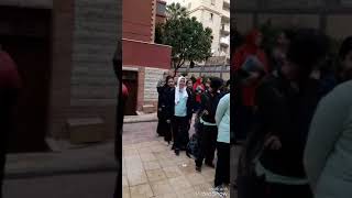 احتفال مدرسه جناكليس الاعداديه بنات بيوم الشهيد