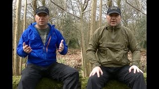 Comparing a Karrimor thermal jacket to a PCS smock