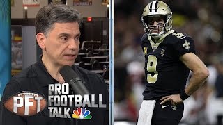 Do New Orleans Saints have leverage over Drew Brees? | Pro Football Talk | NBC Sports