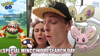 THE MELBOURNE LUNAR LUCK!! SPECIAL MINCCINO RESEARCH DAY | Pokémon Go