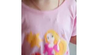 Avon Disney детская коллекция. Примерка на ребенке. Каталог 08 2019
