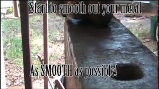 BEGINNER BLACKSMITHING: How to Forge a Spoon