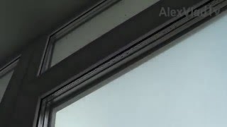Регулировка балконной пластиковой(ПВХ) двери, режим зима. Нетрадиционный способ.