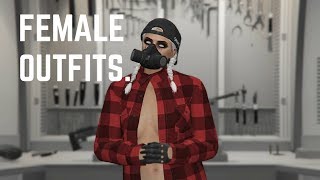 GTA V: female outfits ♡ (TY FOR 100 SUBS)