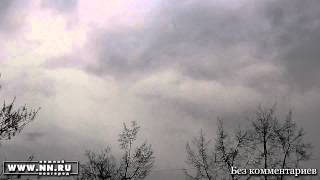 Гроза в Нижнем Новгороде 18/04/2012