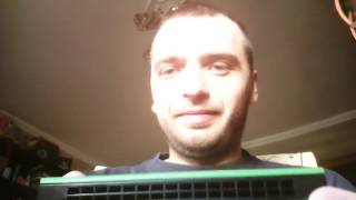 Частушка!!! На детской губной гармошке. Табы для блюзовой.
