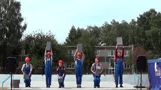 Танец Строителей. Колчеданский ДК