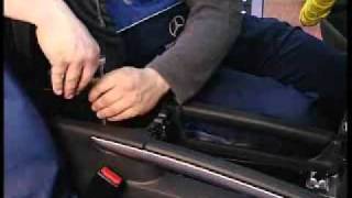 Removing centre console W164 X164