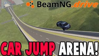 BeamNG Drive Map Mods - CAR JUMP ARENA + FEN DEATH FALL - Brilliant BeamNG.drive Maps