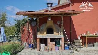 Costruzione forno in argilla -   Clay oven construction